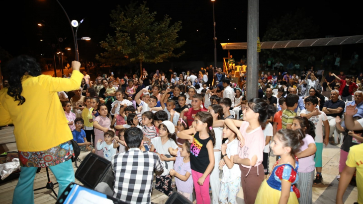 Yaz Akşamları Battalgazi Belediyesi İle Renkleniyor