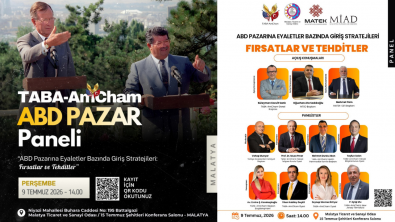 ABD pazarındaki fırsatlar Malatya TSO’da masaya yatırılacak