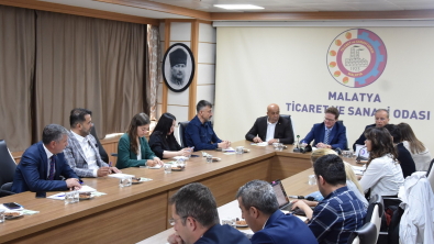 Avrupa Birliği (AB) Büyükelçisi, Malatya ekonomisi hakkında bilgiler aldı