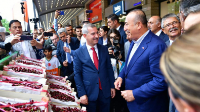 Bakan Çavuşoğlu, Kiraz Festivali Hâyırlı Uğurlu Olsun