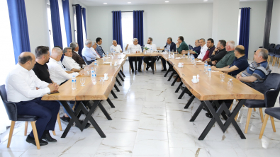 Başkan Güder, Akpınar Esnaflarıyla Buluştu