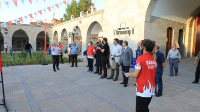 Başkan Güder, Kervansaray’daki Spor Etkinliklerine Katıldı