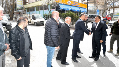 Başkan Gürkan, Esnaflarımıza Her Zaman Kapımız Açık Olmuştur