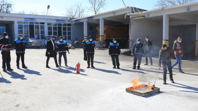 Battalgazi Belediyesi’nden Gerçeği Aratmayan Tatbikat