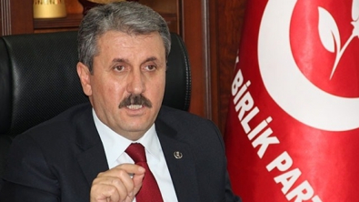 BBP Genel Başkanı Mustafa Destici'den Tokat Gibi Cevap