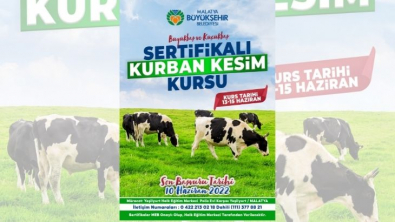 Büyükşehir Belediyesi Sertifikalı Kurban Kesim Kursu Düzenliyor