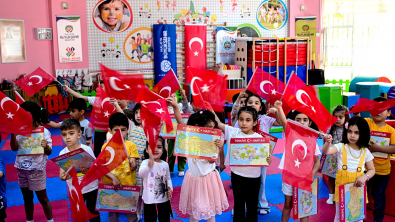 Cemal Aslan Eğitim Merkezi’nde Çocuklar Doyasıya Eğleniyorlar