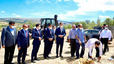 Doğanyol Atıksu Arıtma Tesisi Temeli Atıldı