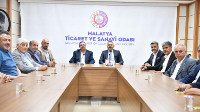 İl Başkanı Bakan, MTSO Başkanı Sadıkoğlu ve Yönetimiyle Bir Araya Geldi