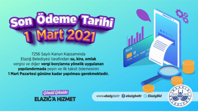 İlk Taksit Ödeme Süresi 1 Mart’ta Doluyor