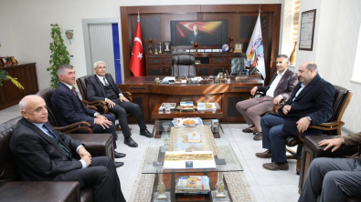 Kardeş Belediye Belören’den Başkan Güder’e Anlamlı Ziyaret