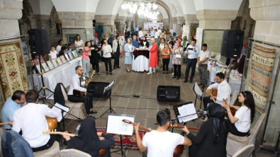 Kursiyerlerin El Emeği Ürünleri Kervansaray’da Sergileniyor