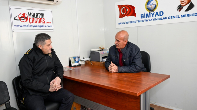 Malatya İl Emniyet Müdürü Kayhan Ay’dan BİMYAD Genel Merkezi’ne Ziyaret