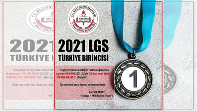 Malatyalı Öğrenci 500 Tam Puan ile LGS'de Türkiye birincisi oldu