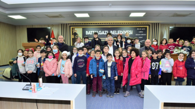 Minik Öğrenciler, Battalgazi Belediyesi’ni Gezerek Öğrendi