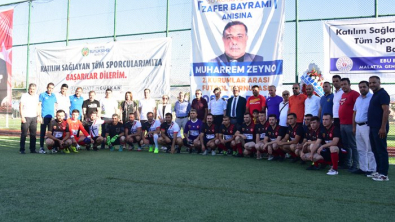 Muharrem Zeyno Adına Düzenlenen Kurumlar Arası Futbol Turnuvası Başladı
