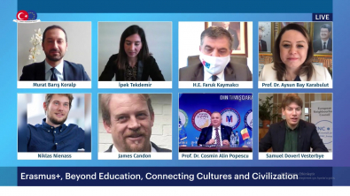 Rektör Karabulut, Erasmus, Beyond Education, Connecting Cultures and Civilizations Programına Katıldı