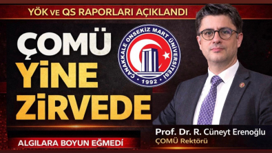 YÖK 2025 Raporu Açıklandı: ÇOMÜ 12 Kategoride İlk 20’de