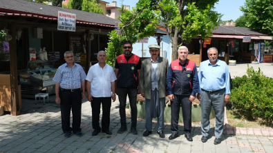 Yöresel Ürünler Pazarı’nda Esnaflarından Başkan Gürkan’a Teşekkür 