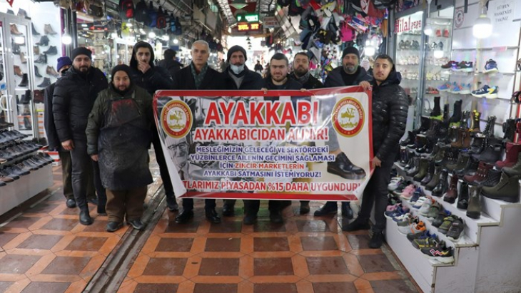 Ayakkabı ayakkabıcıdan alınır kampanyası başlatıldı