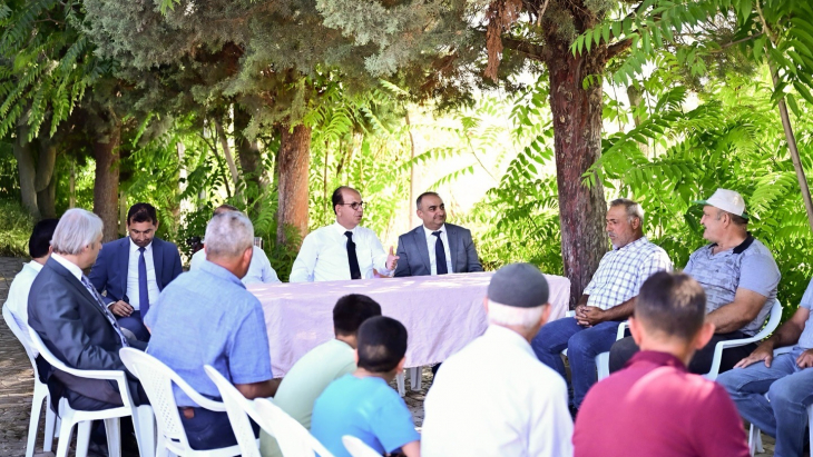 Başkan Geçit, “Ekiplerimiz Kırsal Mahallelerde 7/24 Çalışıyor”