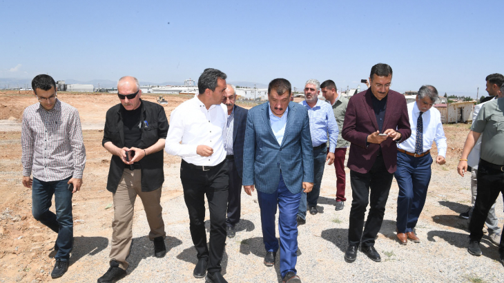 Başkan Gürkan İhtiyaç Duyulan Betonun Karşılanması Noktasında Önemli Görev İfa Edecektir
