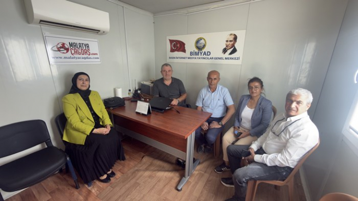 Başkan Sarıtaç’tan BİMYAD’a Ziyaret: ''Basın Kompleksi Kurulmalı''