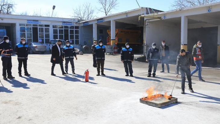 Battalgazi Belediyesi’nden Gerçeği Aratmayan Tatbikat