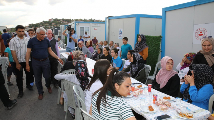 Battalgazi ve Bağcılar belediyesi kardeşlik buluşmasında bir araya geldiler