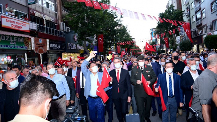 Demokrasi Bayramı Malatya’da coşkuyla kutlandı