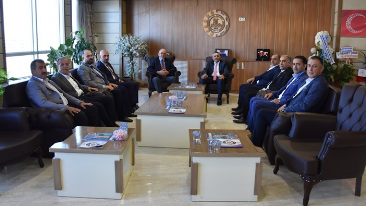 Elazığ TB’de Malatya TSO’ya hayırlı olsun ziyareti