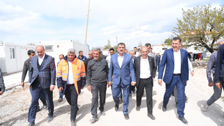 Gürkan, Malatya’da 88 noktada konut ihaleleri yapıldı, inşaatlara başlandı