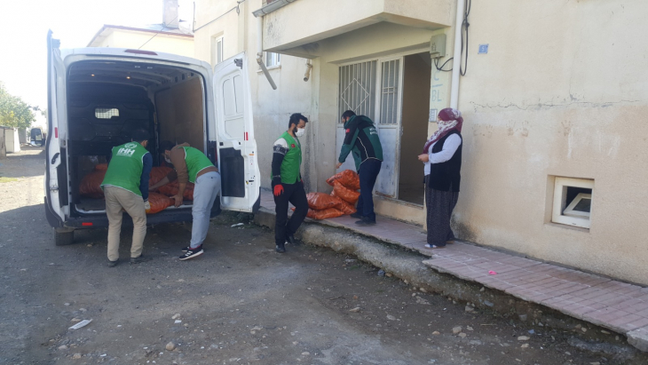 Kovancılar İHH Şubesinden Odun Kömür Yardımı