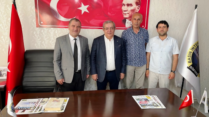 Malatyalı İş İnsanı Reşat Erdoğan’dan BİMYAD’a Ziyaret