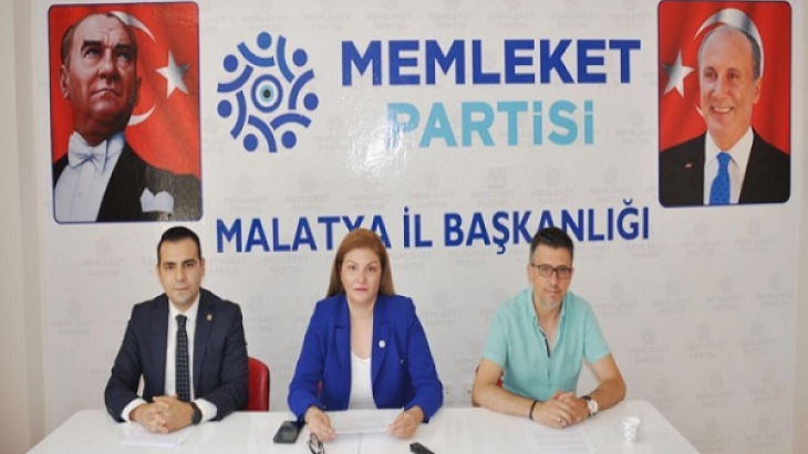 Memleket Partisi Malatya İl Teşkilatı Basınla Buluştu