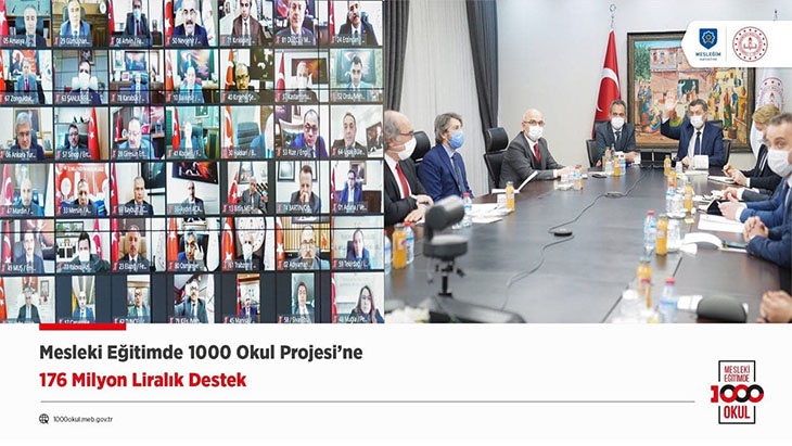 Mesleki Eğitimde 1.000 Okul Projesi