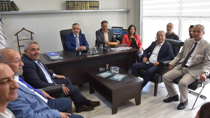 MTSO'dan Mali Müşavirlere Destek Ziyareti