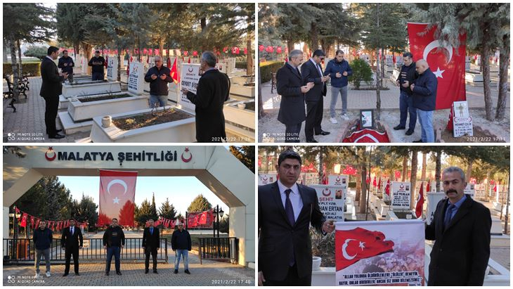 Şehit mezarlarına Yapılan Saldırıya Kınama