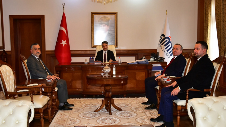 Serbest Muhasebeci Mali Müşavirler Odasından Vali Baruş’a Ziyaret