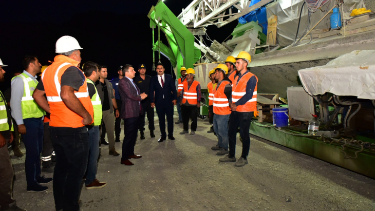 Vali Şahin Arguvan’da İncelemelerde Bulundu