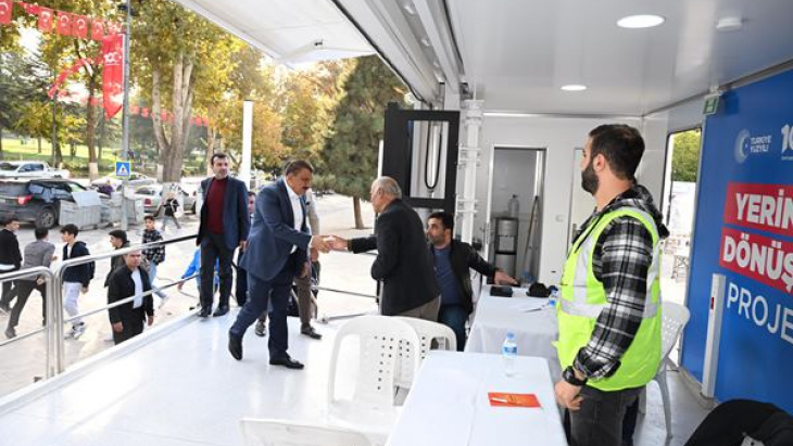 Yerinde Dönüşüm Bilgilendirme Tırı Malatya’da